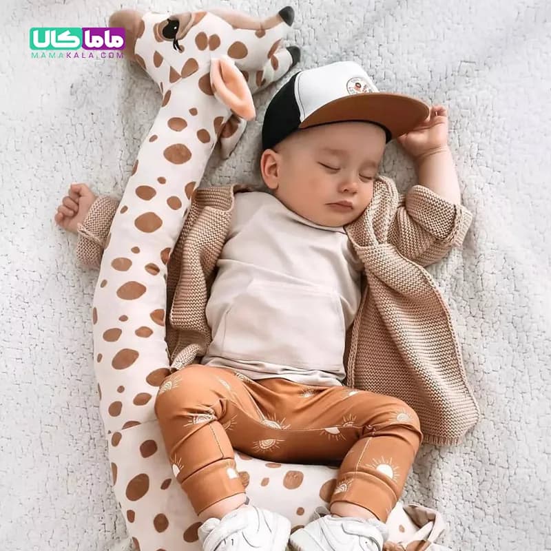 عروسک زرافه سافاری 110 سانتیمتری — تصویر ۶