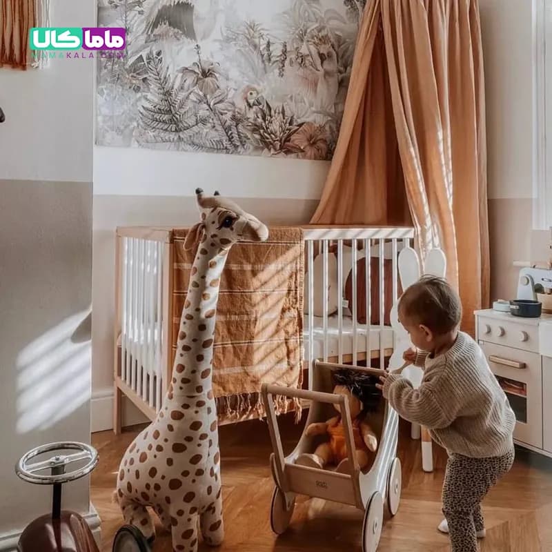 عروسک زرافه سافاری 100 سانتیمتری — تصویر ۷