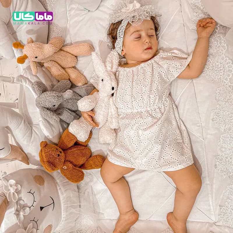 عروسک خرگوش متحرک مفصلی 30 سانتیمتری — تصویر ۳
