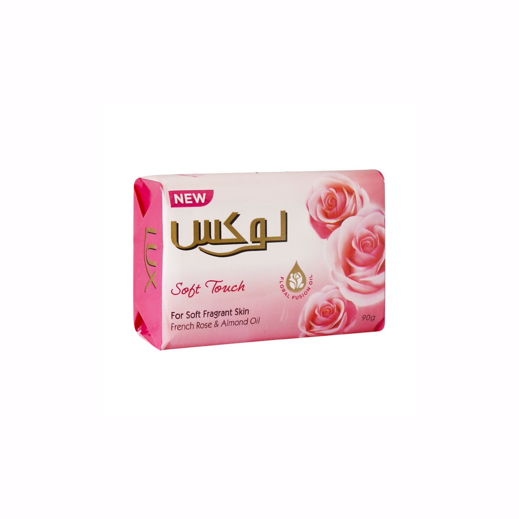 صابون لوکس حاوی عصاره رز فرانسوی مدل Soft Touch — تصویر ۳