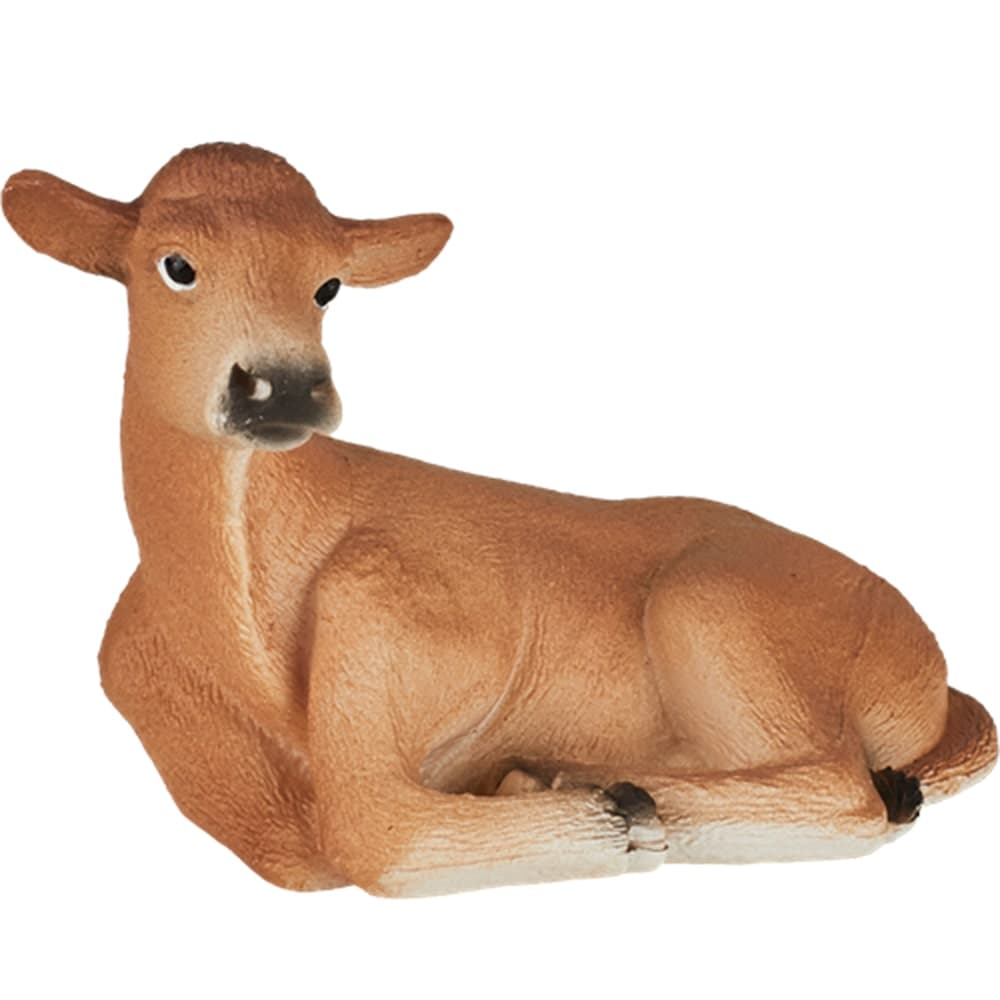 فیگور گوساله جرسی کد: MOJO Jersey Calf laying down 387144 — تصویر ۳
