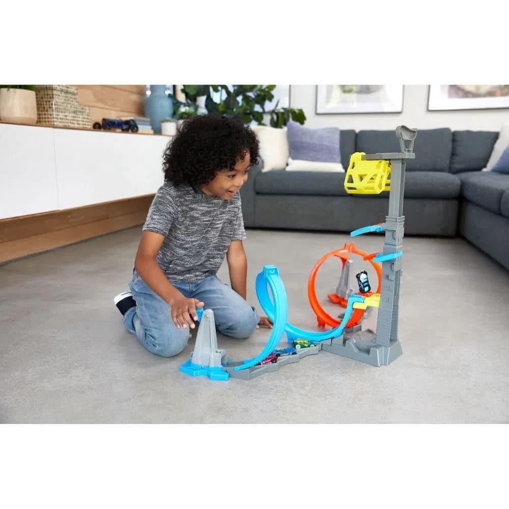 پیست ماشین هات ویلز کد:91279 Mattel Hot Wheels Loop & Launch GRW39 — تصویر ۲