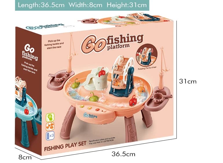 اسباب بازی میز ماهیگیری go fishing — تصویر ۴