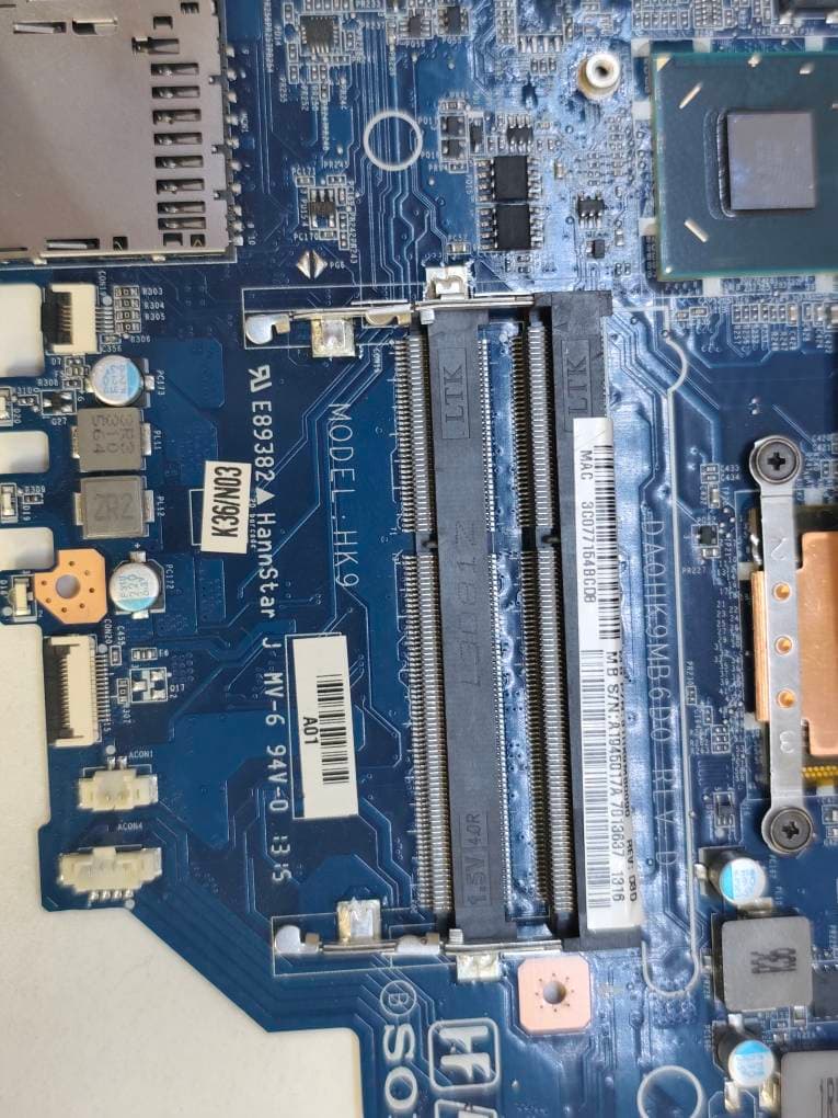 مادربرد لپ تاپ Sony VAIO SVF152 مدل DA0HK9MB6D0 Rev:D با پردازنده Intel نسل سوم و چیپست HM70/HM76 (بسته به نسخه) DDR3 — تصویر ۳
