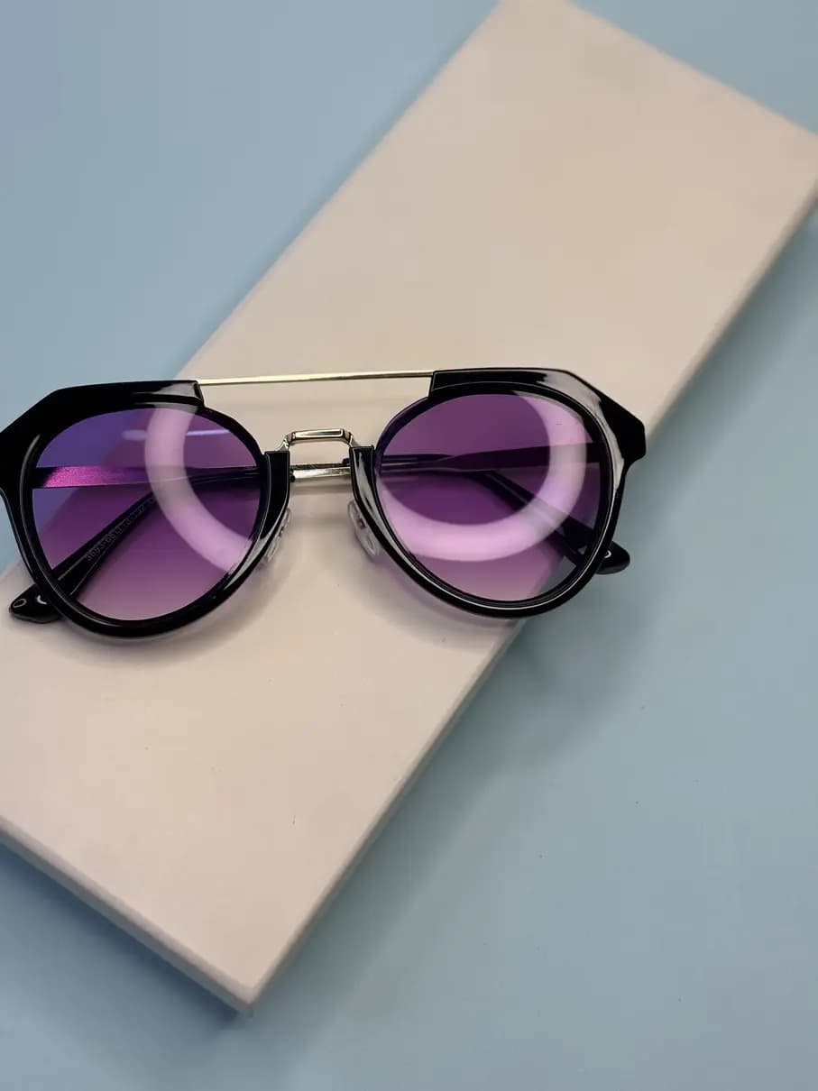عینک آفتابی اورجینال Rayban بنفش UV 400