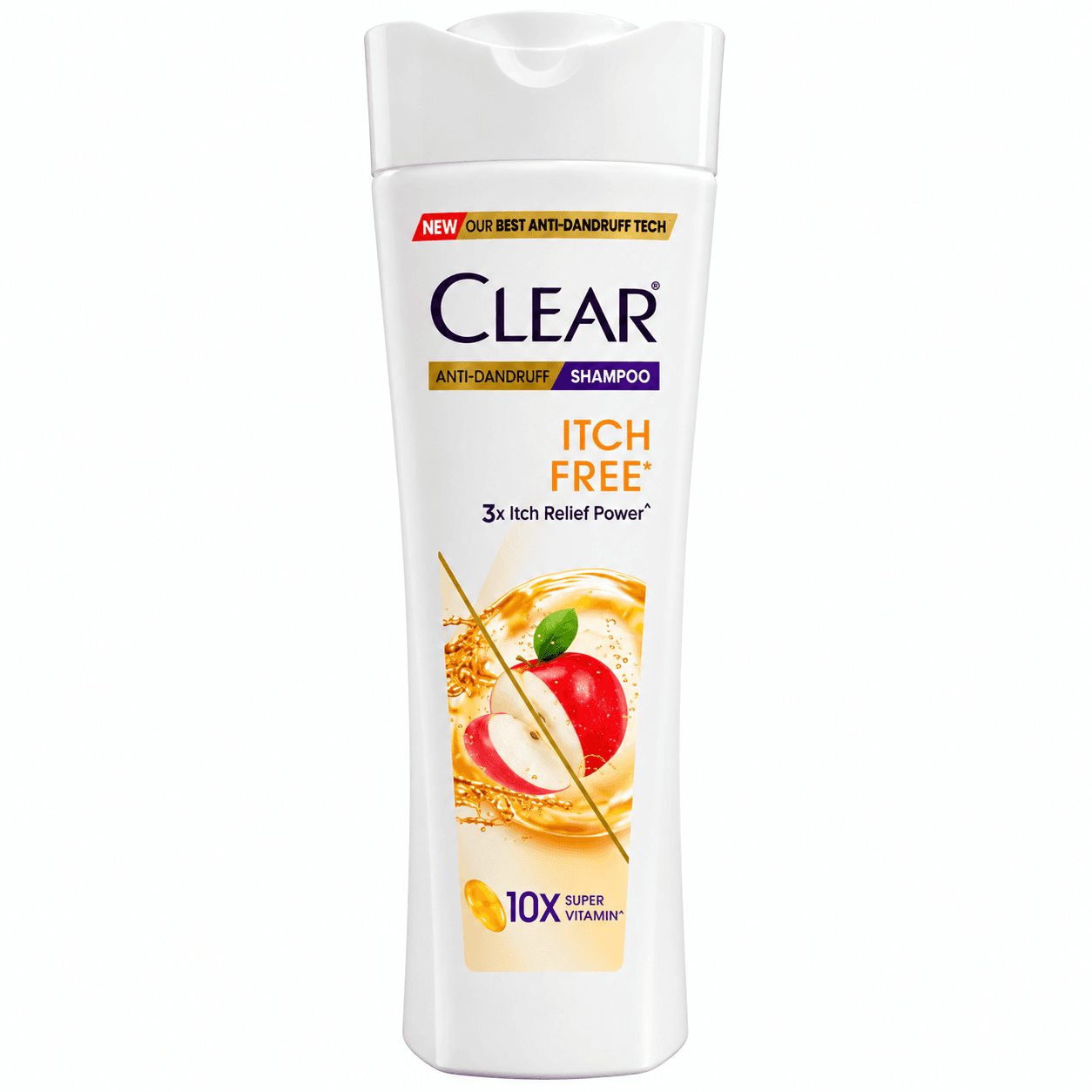 شامپو سیب ضدشوره کلیر SHAMPOO ANTI_DANDRUFF LTCH FREE CLEAR