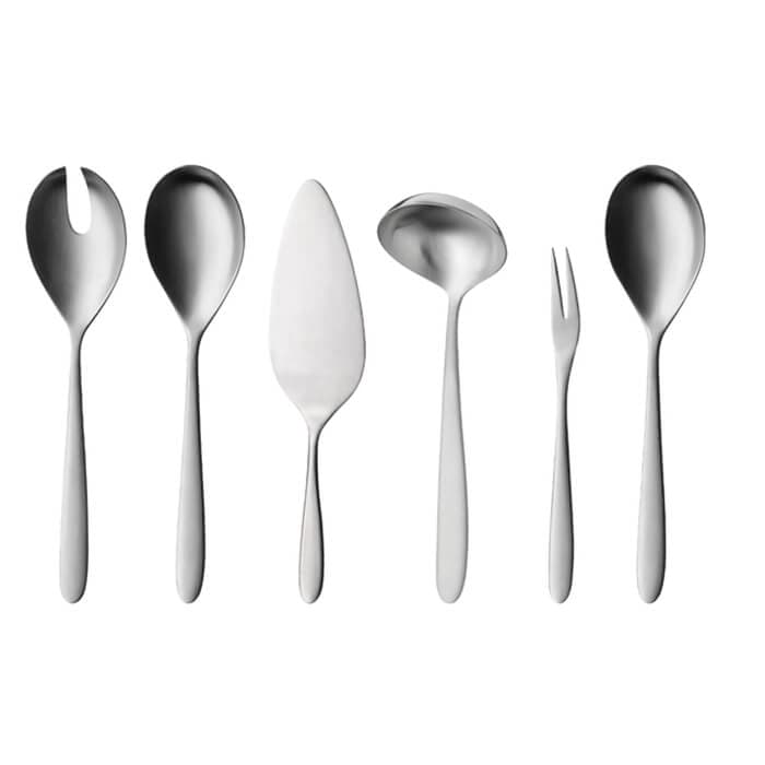 ست 66 پارچه قاشق و چنگال سیلک مات 12 نفره وی ام اف | WMF Cutlery Value Set Silk, Cromargan, 66-piece — تصویر ۵
