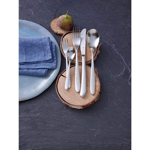 ست 66 پارچه قاشق و چنگال سیلک مات 12 نفره وی ام اف | WMF Cutlery Value Set Silk, Cromargan, 66-piece — تصویر ۴