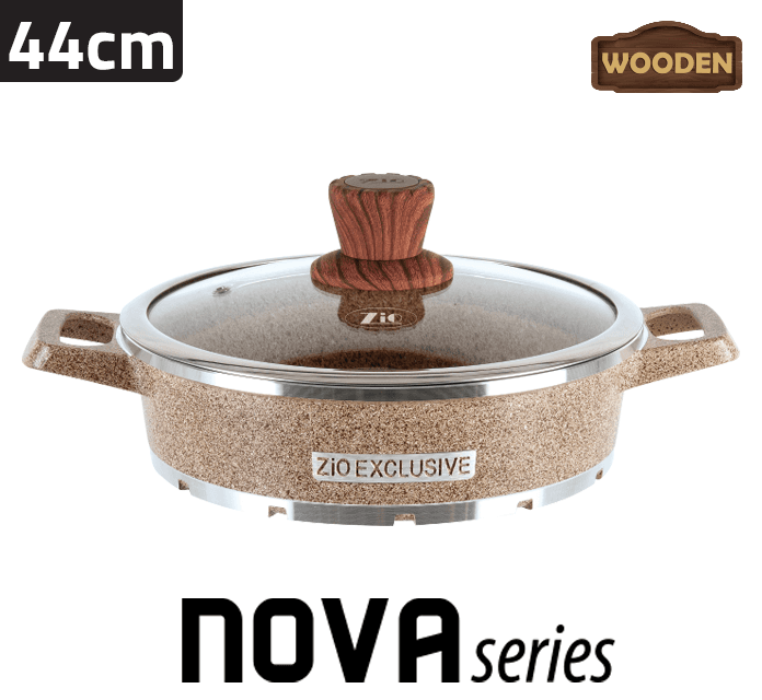 ماهیتابه گرد مدل نوا 8402 سایز 44 زیو / ZIO NOVA ZLC-8402-44