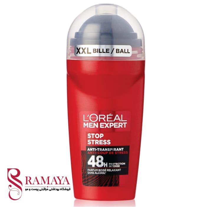 مام رول ضد تعریق مردانه لورال مدل L’oréal Paris Men Expert Stop Stress