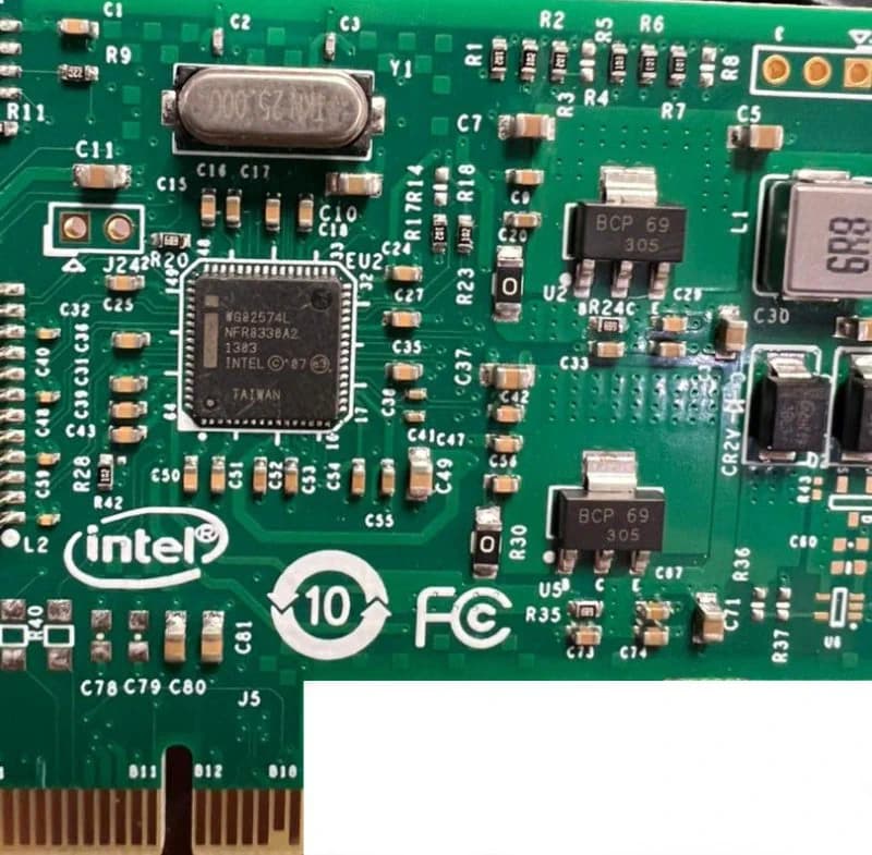 کارت شبکه گیگابیتی PCI express اینتل مدل EXPI9301CT ورژن جدید چیپ 82574L — تصویر ۲