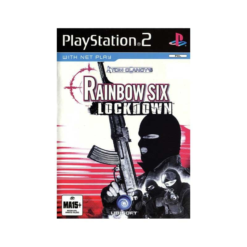 بازی PS2 اورجینال Rainbow Six Lockdown