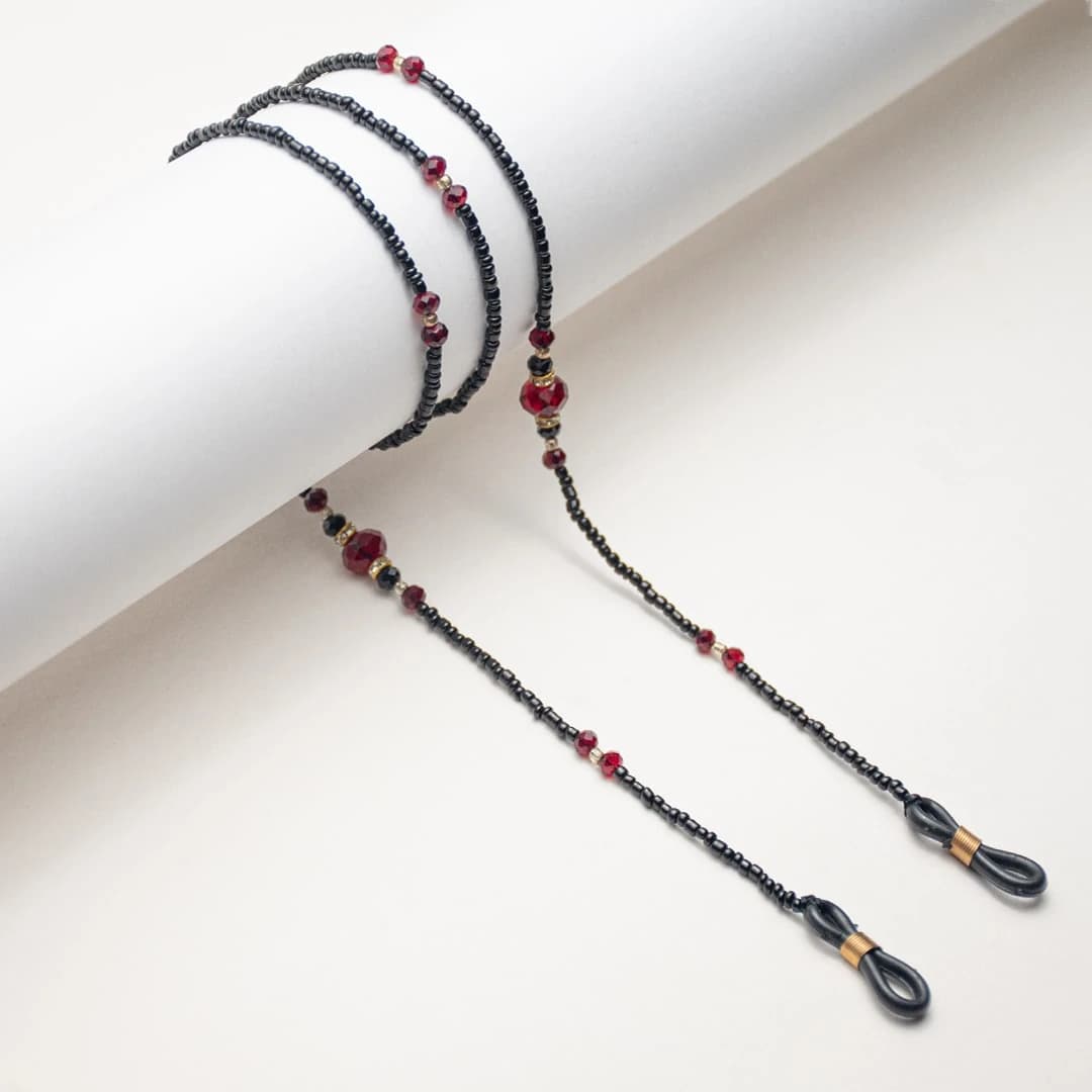 بند عینک طرح کریستالی 26<br><span>Glasses Strap AGS-26</span>
