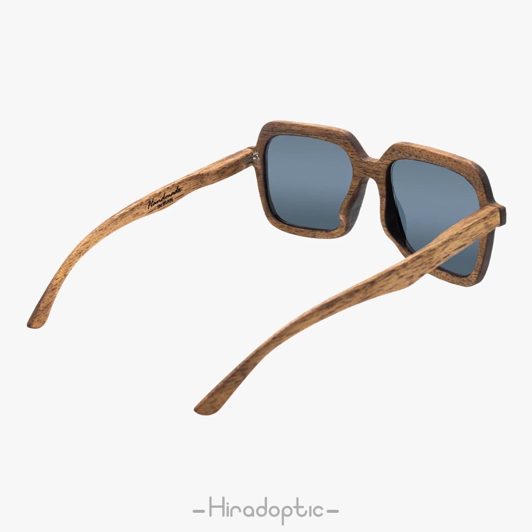عینک آفتابی چوبی فلوریدا گردو 04<br><span>Wooden Sunglasses MWG04</span> — تصویر ۴