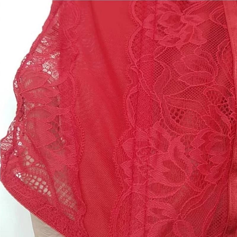 نیم تنه فانتزی گیپور دانتل سوتین دار برند اسمارا 364207 Esmara — تصویر ۴