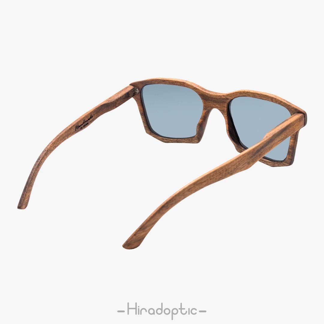 عینک آفتابی چوبی کلاسیک گردو 05<br><span>Wooden Sunglasses MWG05</span> — تصویر ۴