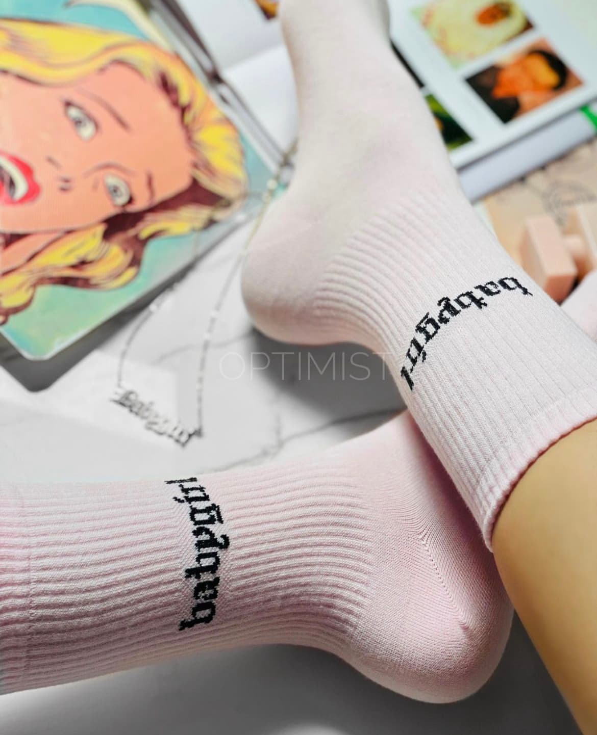 جوراب ساق بلند بیبی گرل