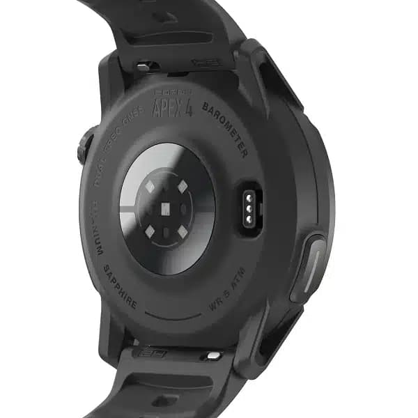 ساعت هوشمند دست دوم کروس مدل Coros Apex 4 سایز ۴۶ میلیمتر رنگ مشکی — تصویر ۳
