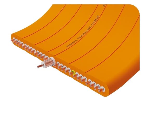 تراول کابل 24 رشته با کواکسیال دوربین فرستا