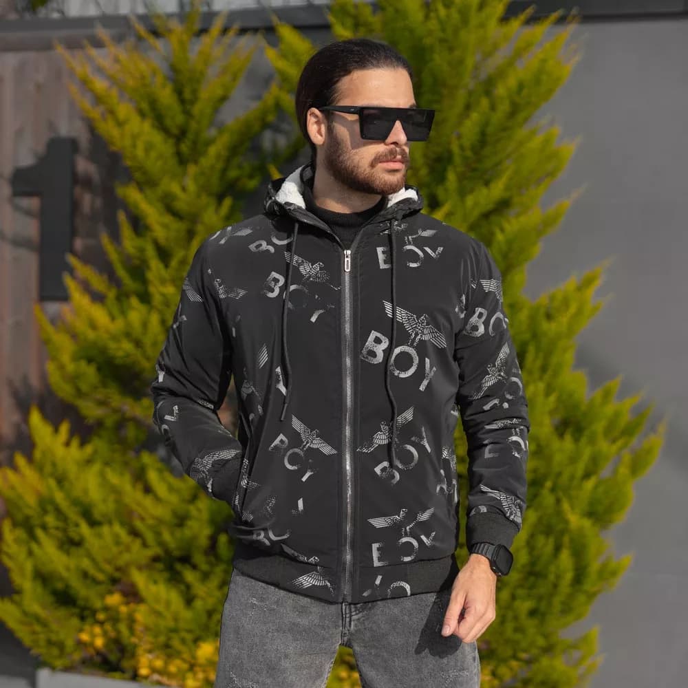 سوییشرت مردانه طرحدار کد 28290