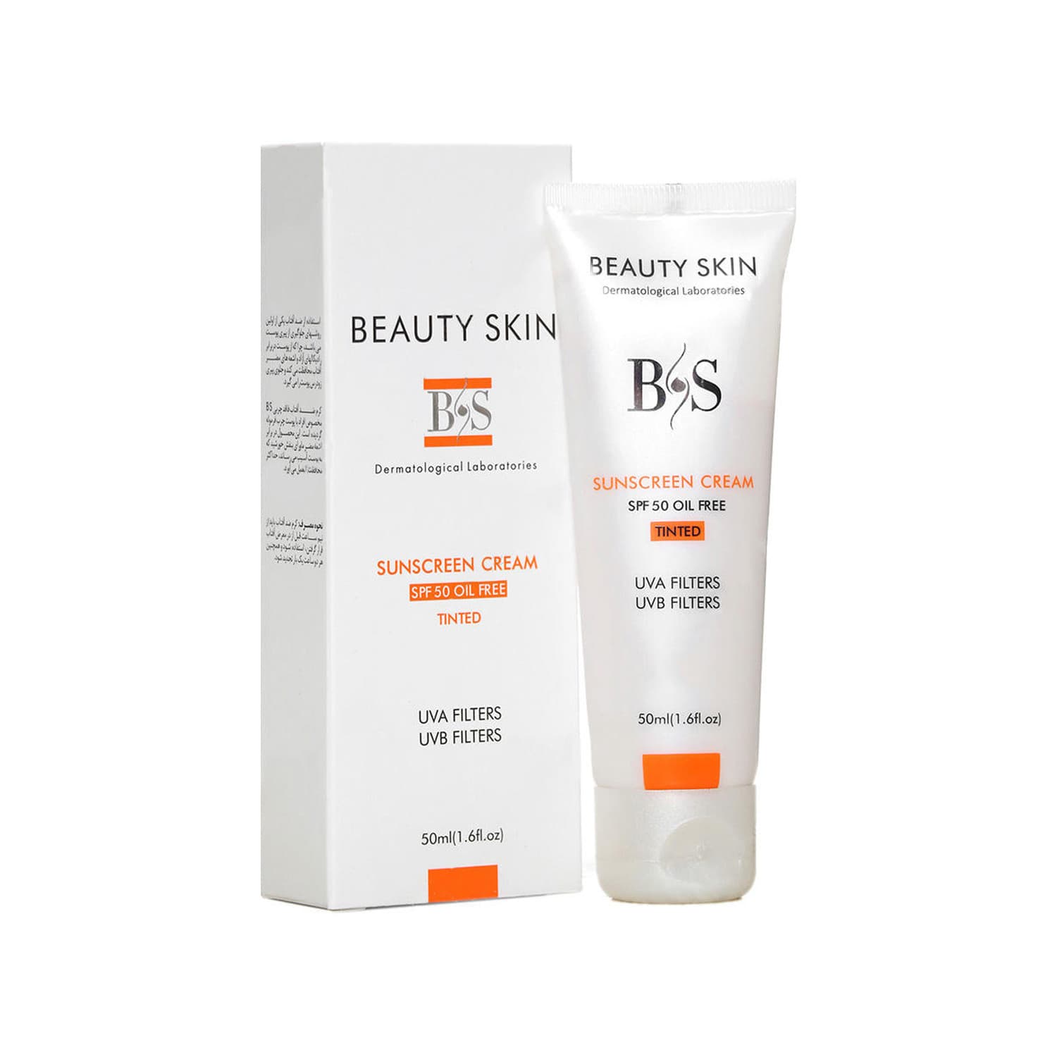 کرم ضد آفتاب بی اس بیوتی اسکین مدل Oil Free SPF50 حجم 50 میل لیتر – رنگ روشن