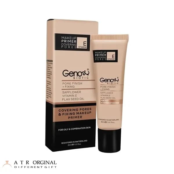پرایمر آرایش مناسب پوست چرب و مختلط ژنو بایوتیک Geno Biotic — تصویر ۳
