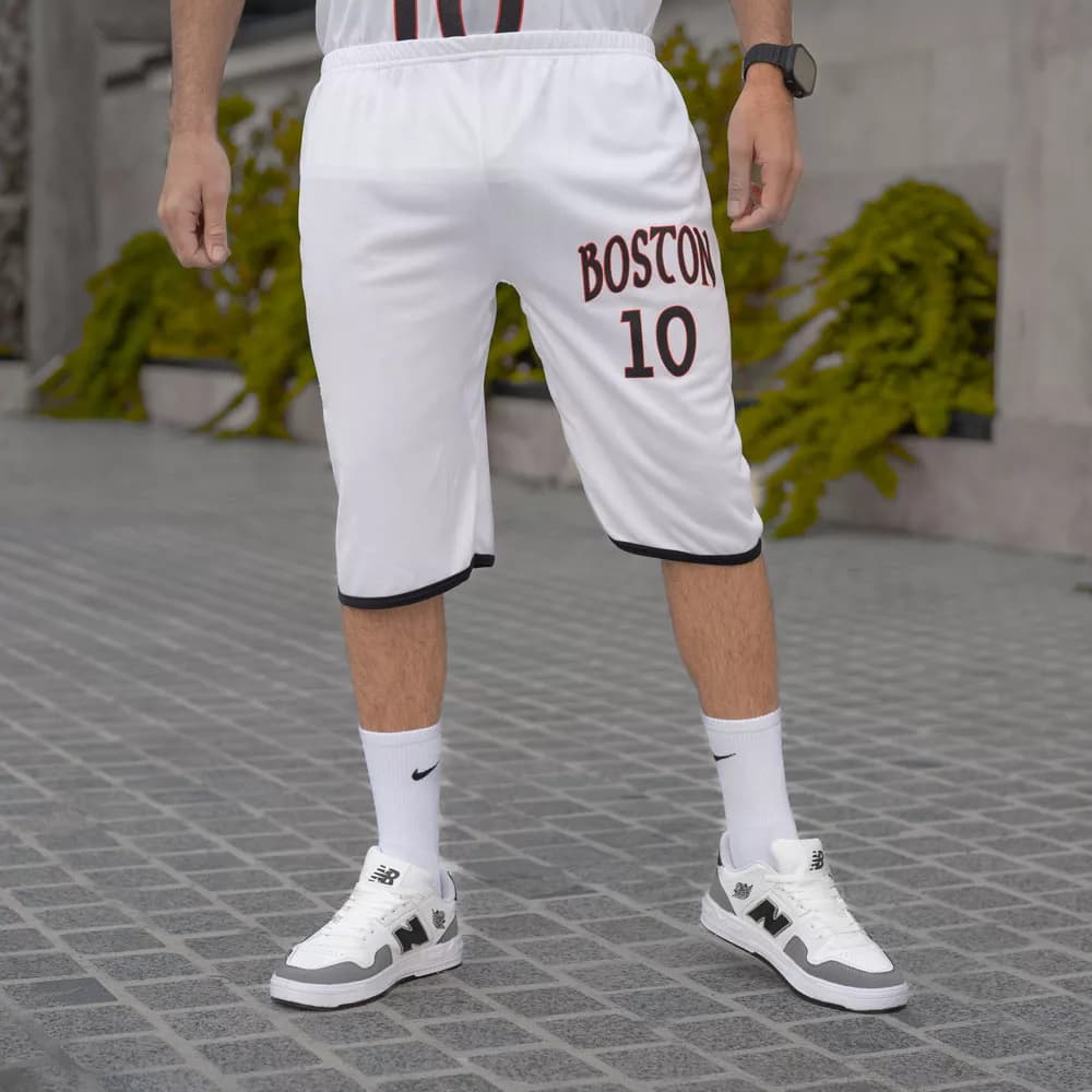ست تاپ و شلوارک مردانه BOSTON کد 26826 — تصویر ۷