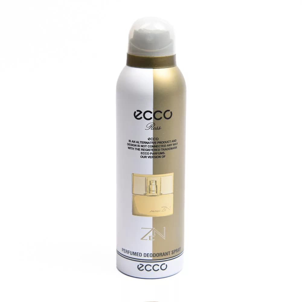 اسپری بدن زنانه اکو رز ecco ross مدل شیسیدو زن