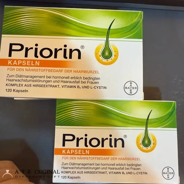قرص تقویت مو و ضد ریزش مو پریورین priorin — تصویر ۶