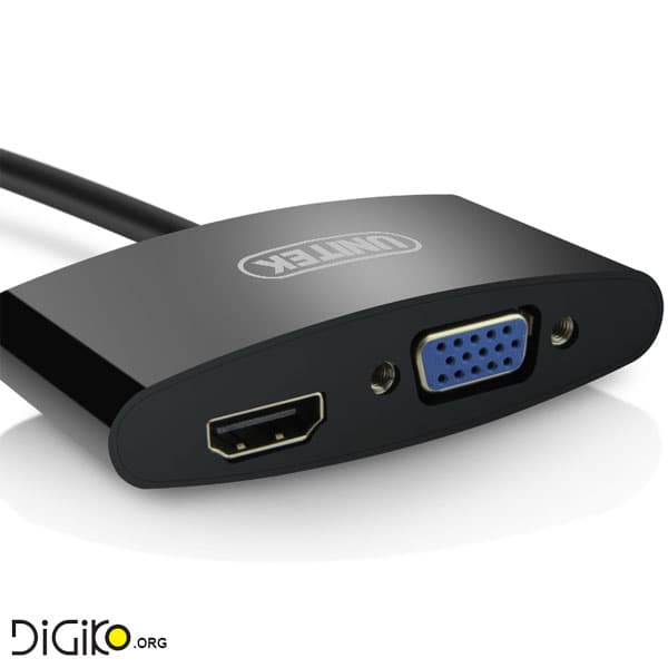 تبدیل Mini Display Port به HDMI و VGA (مارک UNITEK) — تصویر ۲
