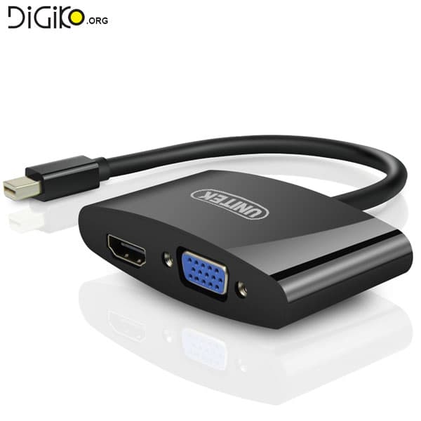 تبدیل Mini Display Port به HDMI و VGA (مارک UNITEK)