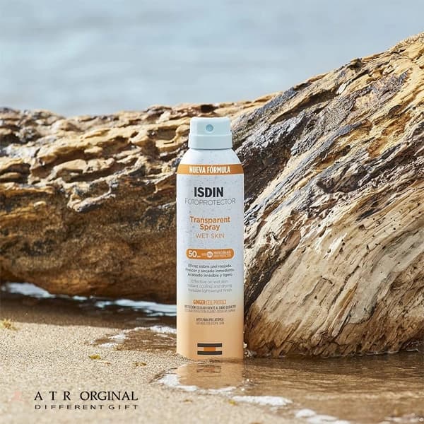 اسپری ضد آفتاب بدن SPF50 ایزدین — تصویر ۲