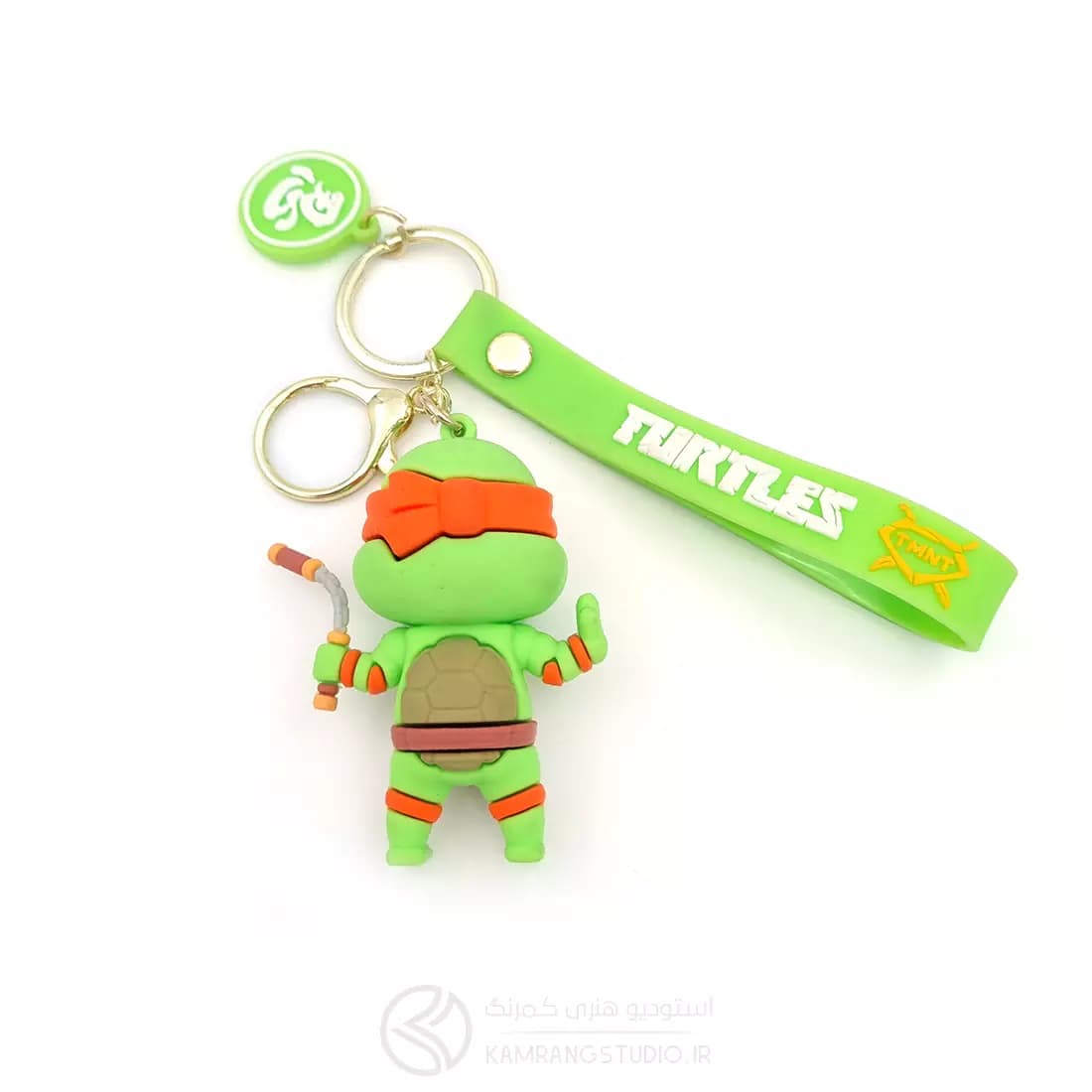 جاکلیدی سیلیکونی TMNT Ninja — تصویر ۲
