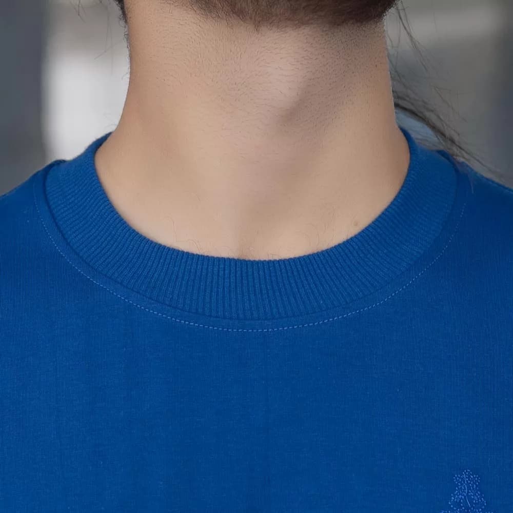 تیشرت دورس مردانه گلدوزی کد 28245 — تصویر ۸
