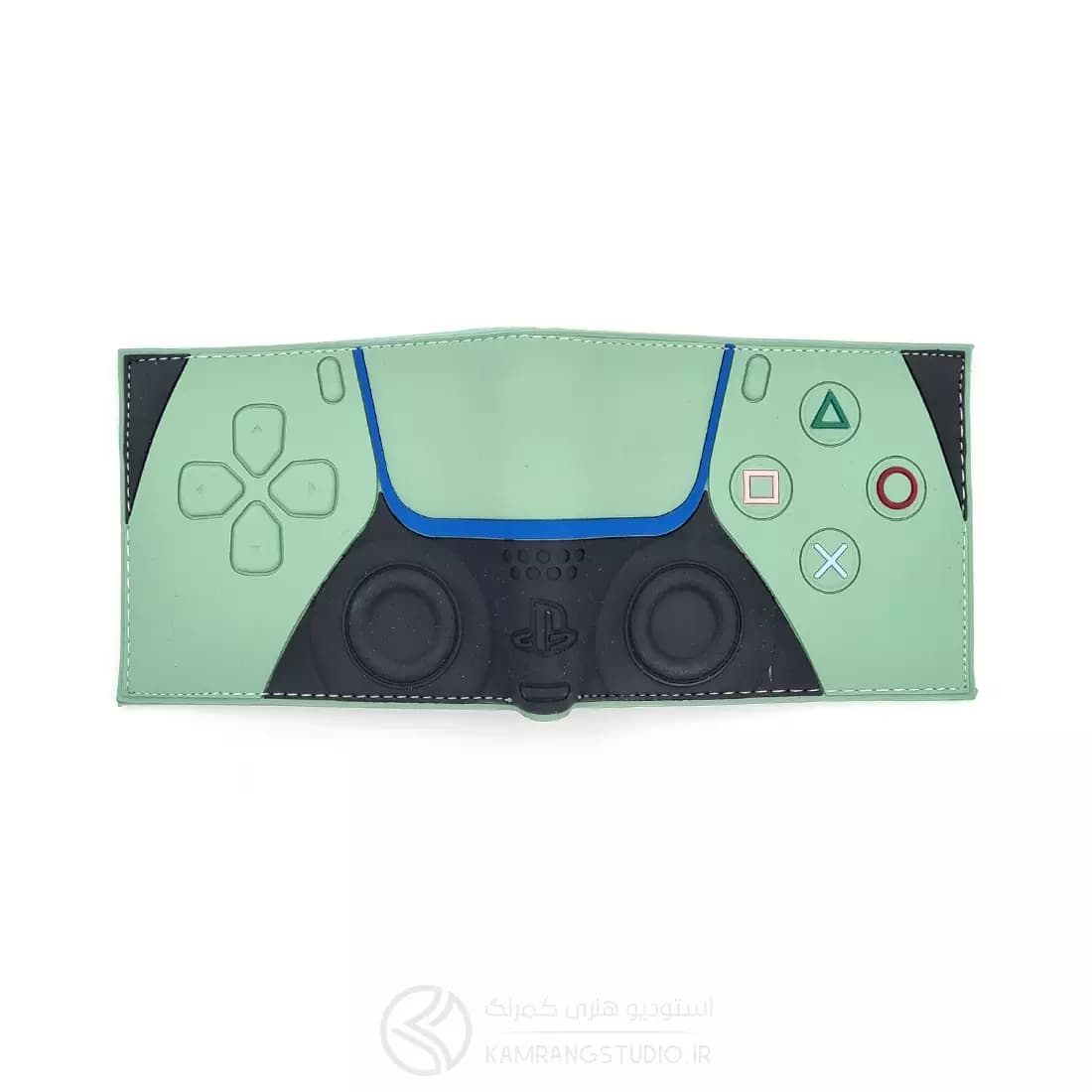 کیف پول دسته دوال سنس سبز پلی استیشن Playstation — تصویر ۳