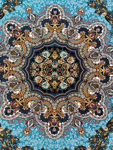 فرش ۷۰۰ شانه طرح ایلیا فیروزه ای — تصویر ۳