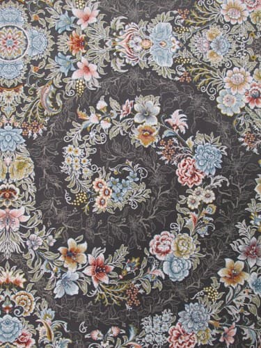فرش ماشینی افشان دودی برجسته کد 115 /1200 شانه 3600 تراکم — تصویر ۶