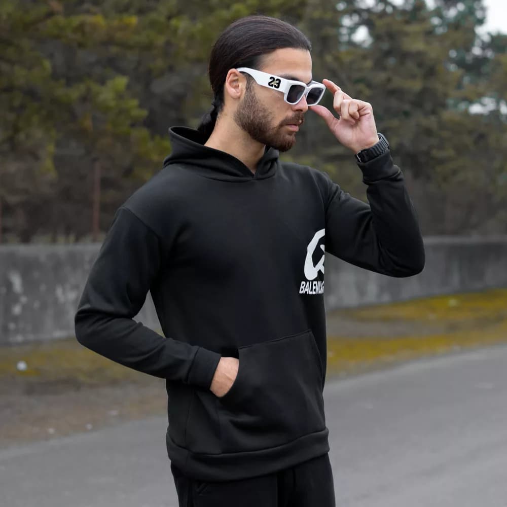 هودی مردانه بالنسیاگا کد 28237 — تصویر ۲