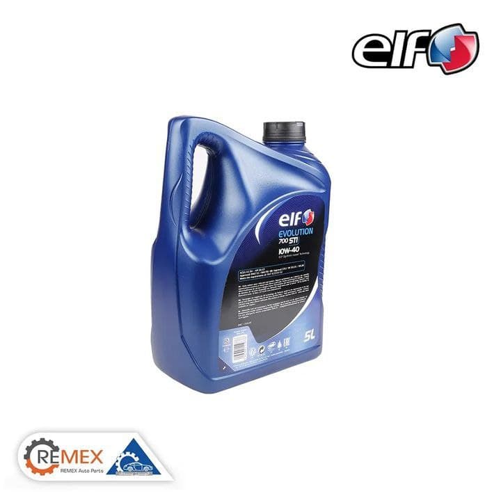 روغن موتور خودرو الف ELF مدل EVOLUTION 700 STI 10W40 SN اصلی (5 لیتری) — تصویر ۳