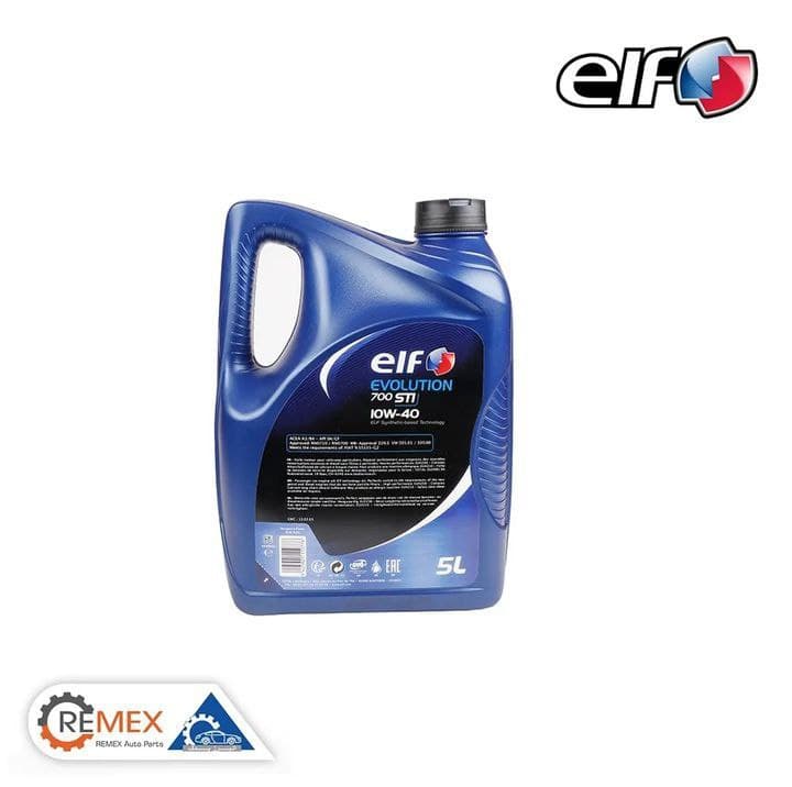 روغن موتور خودرو الف ELF مدل EVOLUTION 700 STI 10W40 SN اصلی (5 لیتری) — تصویر ۴