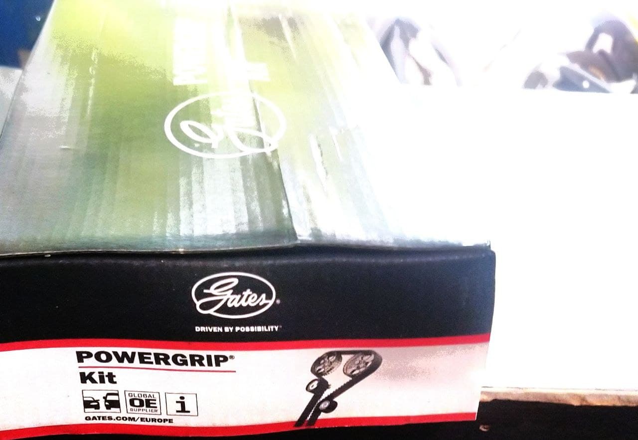 کیت کامل تسمه تایم ال90 و ساندرو پاور گریپ POWERGRIP گتس GATES اصلی با لیبل اصالت کالا هرینگتون یا رمکس پارت البرز یدک — تصویر ۳