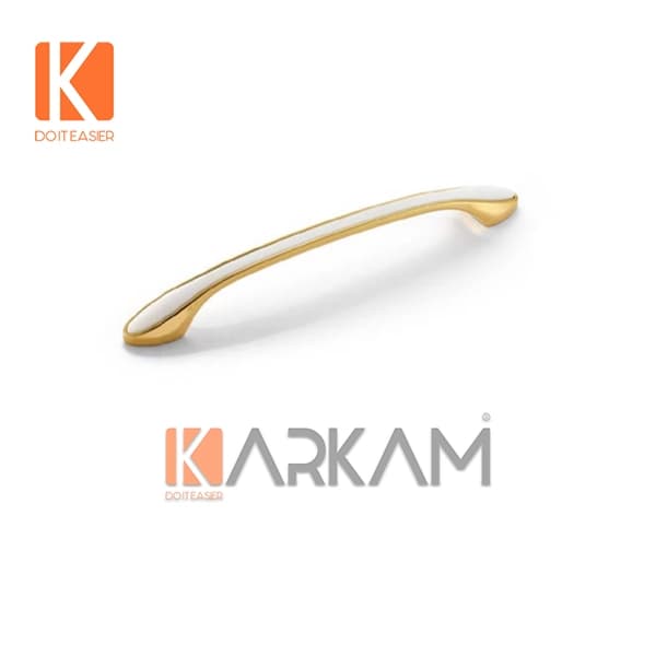 کابینتی 192-1825W سفید طلایی HTN