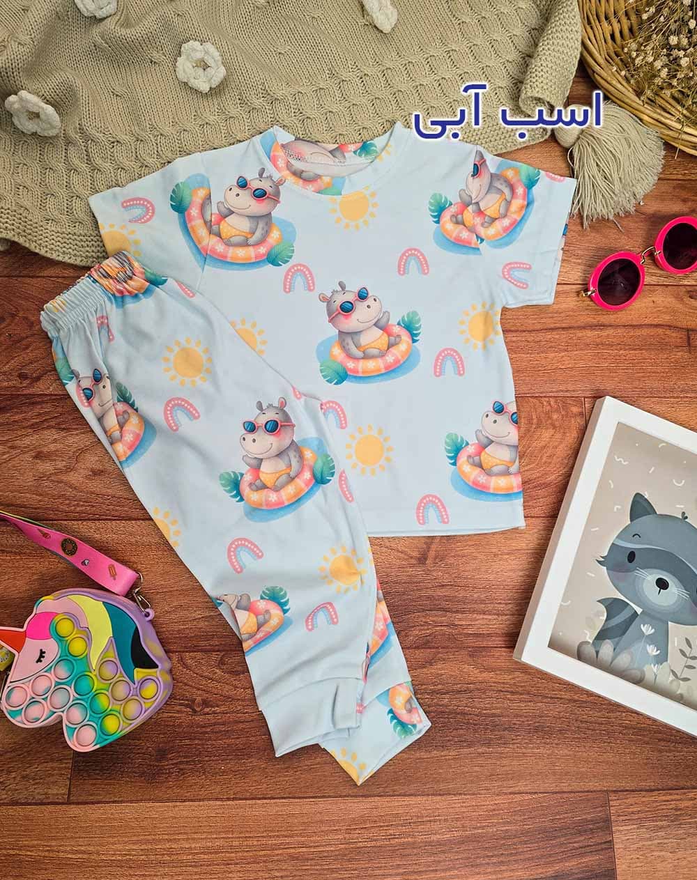 ست تیشرت شلوار راحتی بچگانه — تصویر ۶
