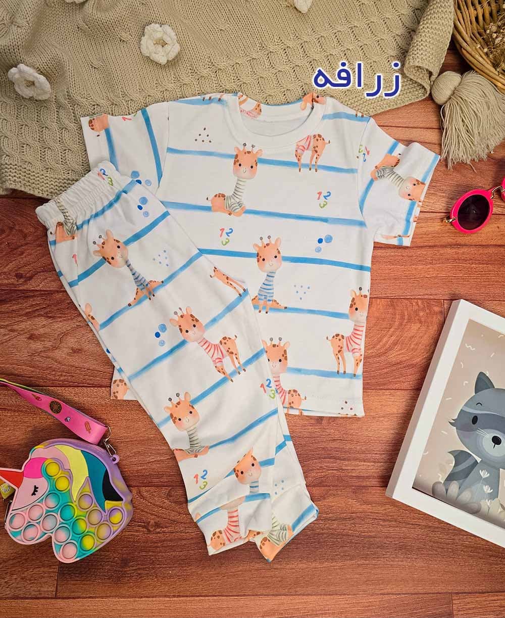 ست تیشرت شلوار راحتی بچگانه — تصویر ۳