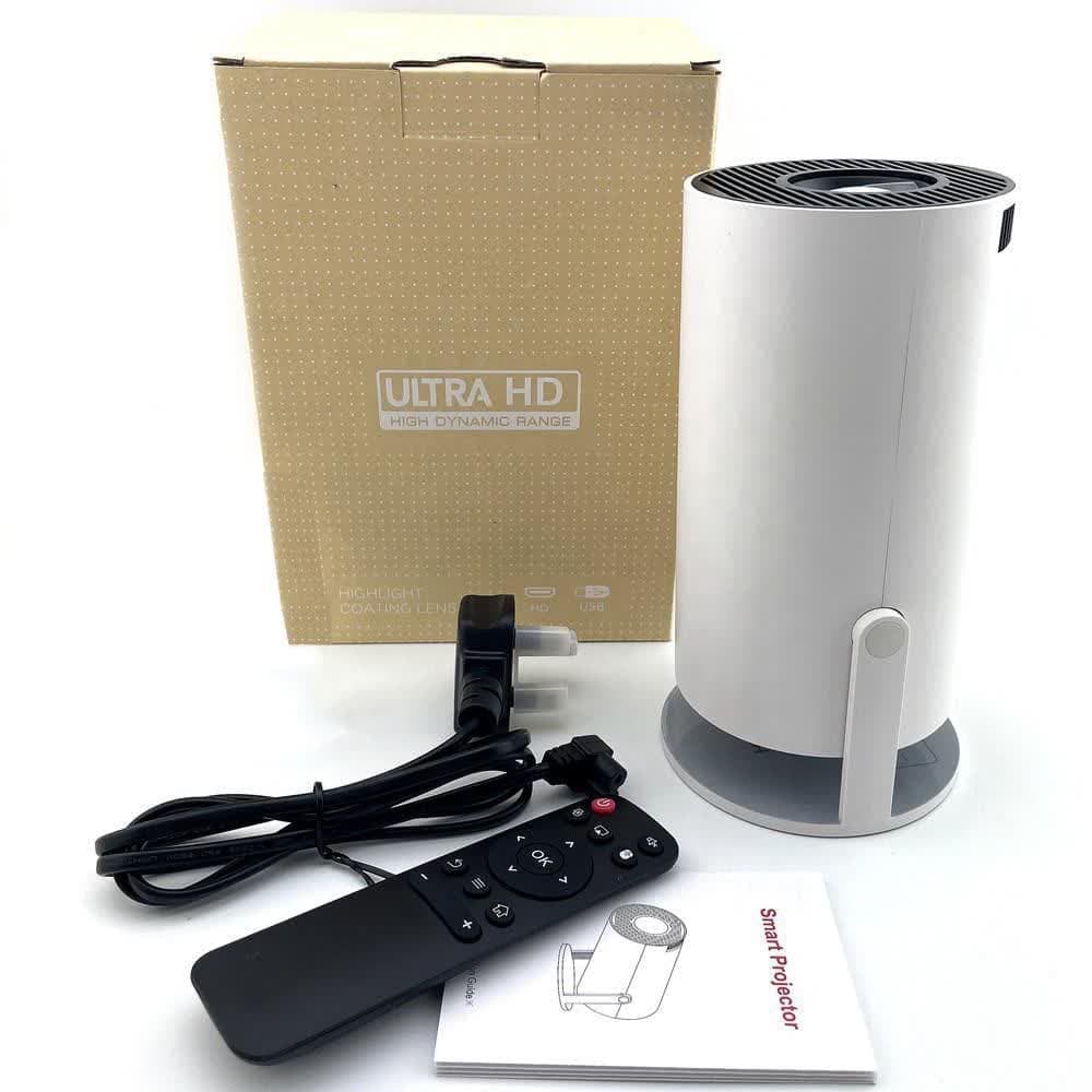 ویدئو پروژکتور مینی Geek Space مدل HY300 کیفیت تصویر Ultra HD 4K — تصویر ۵