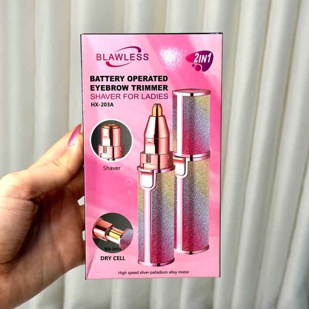 موزن ماتیکی دو کاره شارژی صورت و بدن BLAWLESS مدل HX203A ضمانت سلامت — تصویر ۱۰