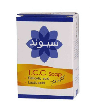 صابون حاوی اسید لاکتیک و تری کلوکربان سیوند