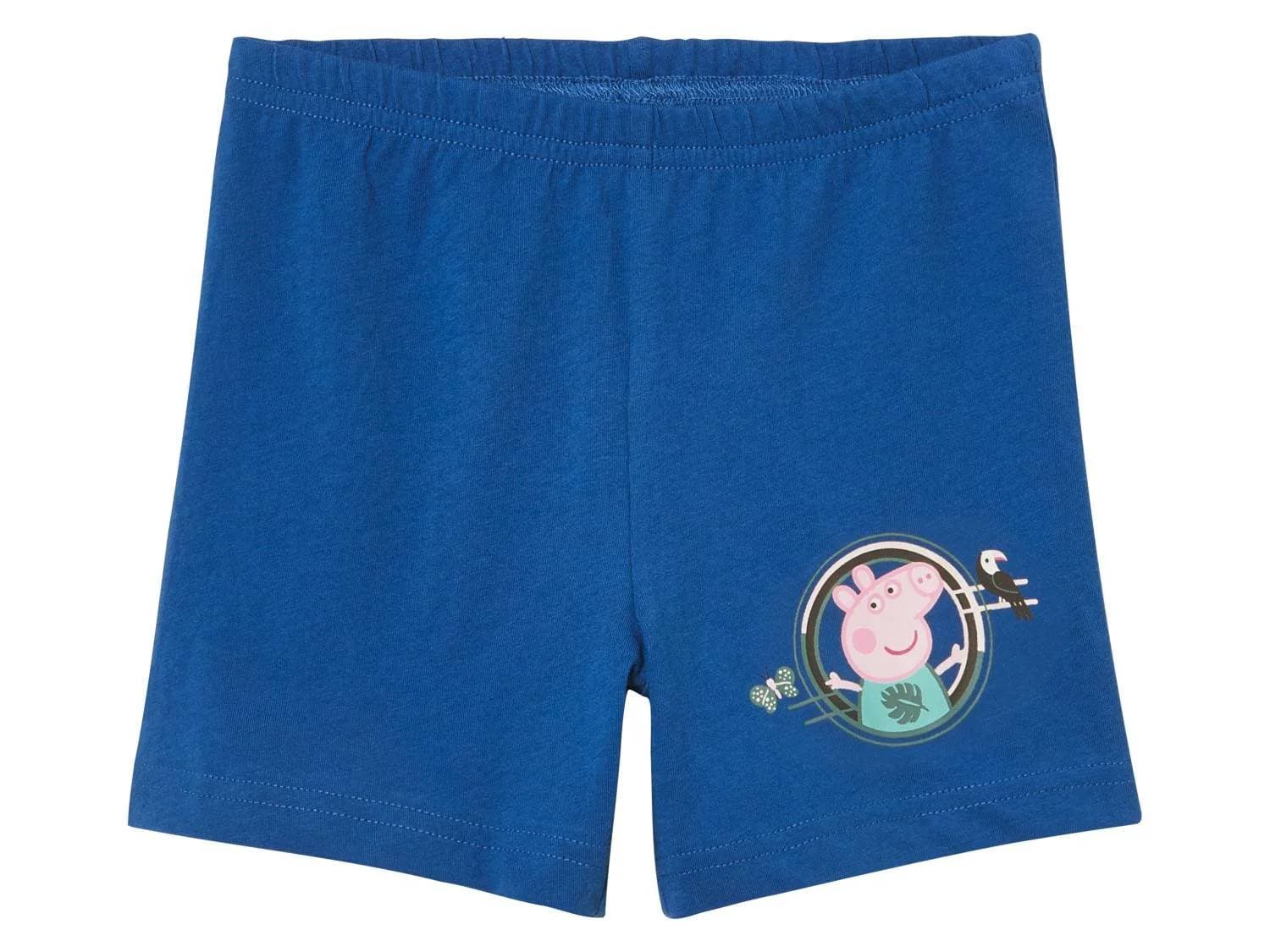 ست تیشرت شورتک دخترانه طرح peppa pig کد 488563 — تصویر ۳