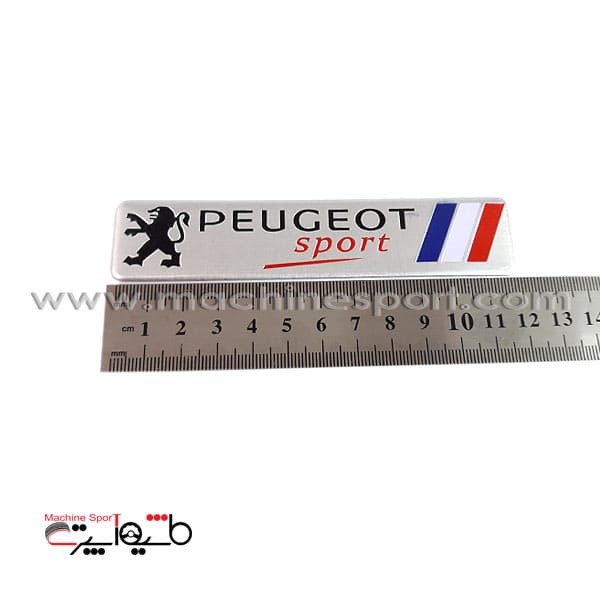 آرم و لوگو پژو اسپرت با طرح پرچم فرانسه PEUGEOT sport — تصویر ۲