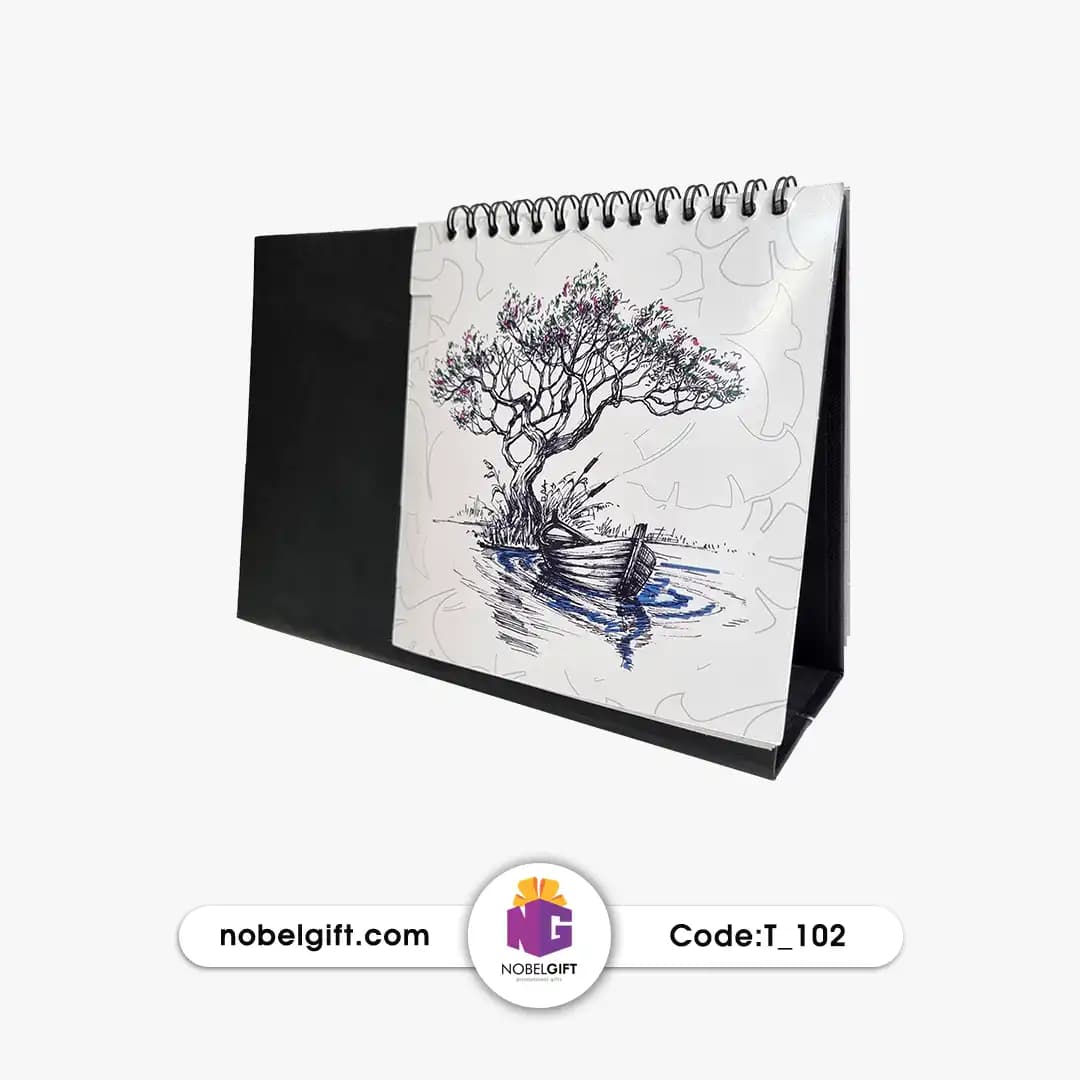 تقویم رومیزی 1404 یادداشت دار تبلیغاتی T-102 — تصویر ۸